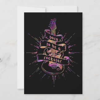 Born to be a Rock Star Holiday Card