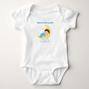 Born to be a star baby bodysuit
