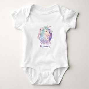 Born to Be a Unicorn Magical Fan Club    Baby Bodysuit