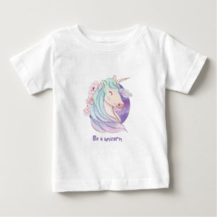 Born to Be a Unicorn Magical Fan Club   Baby T-Shirt