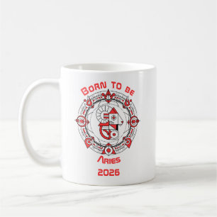 Born to be Aries Coffee Mug