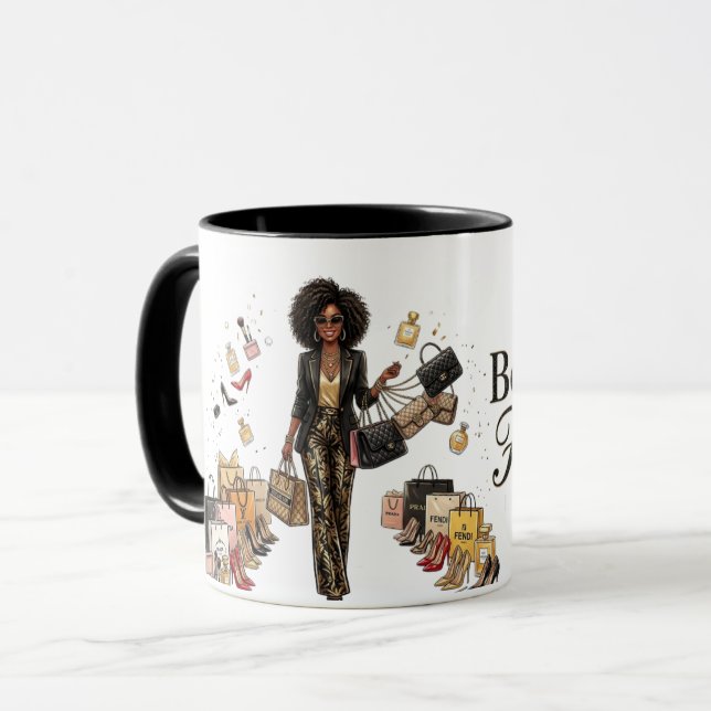 Born To Be Fabulous Mug (Front Left)