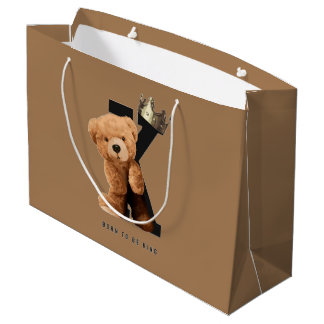 Born to be king! large gift bag