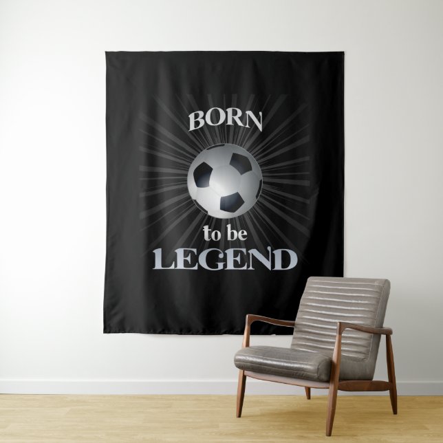 born to be legend tapestry (In Situ)