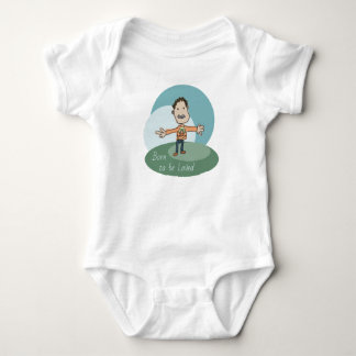 Born to be loved baby bodysuit