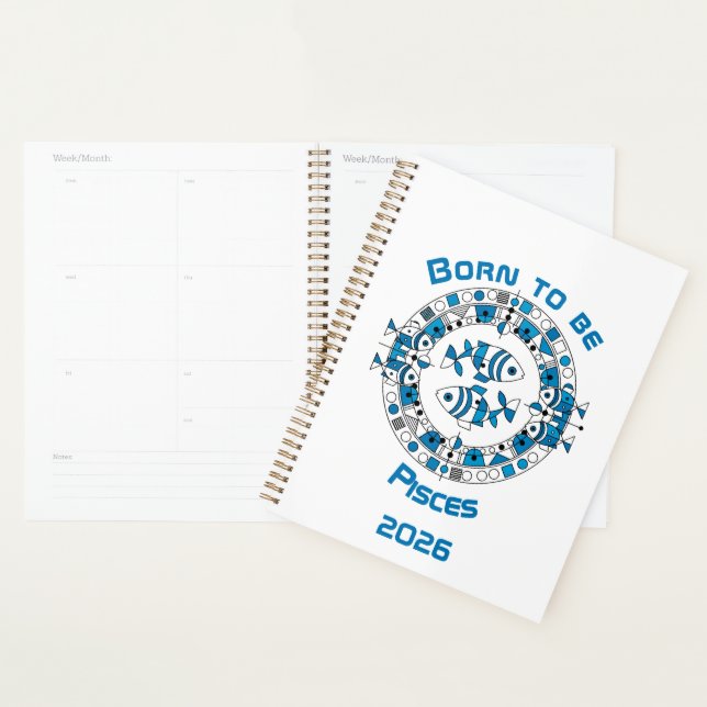 Born to be Pisces Planner (Display)