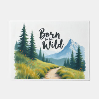 Born To Be Wild Doormat
