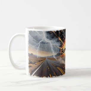 Born to Be Wild Highway Explosion Rider Mug