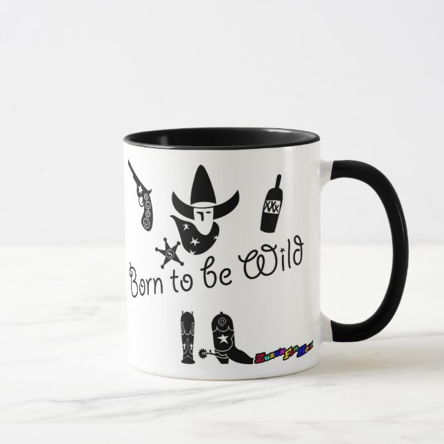 Born to be Wild - mug (Right)