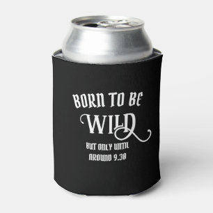 Born To Be Wild   Personalised Beer Can Cooler