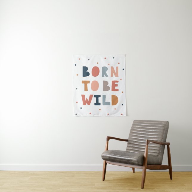 Born to be Wild Tapestry (In Situ)