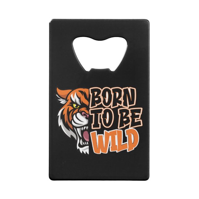 Born to Be Wild - Tiger Art (Back)