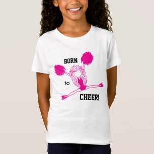 Born to Cheer - Hot Pink T-Shirt