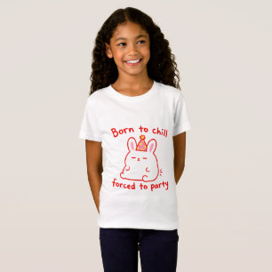 Born To Chill Party Bunny T-Shirt
