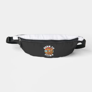 Born To Climb - Bouldering and Rock Climbing Sloth Bum Bags