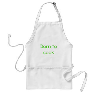 Born to cook standard apron