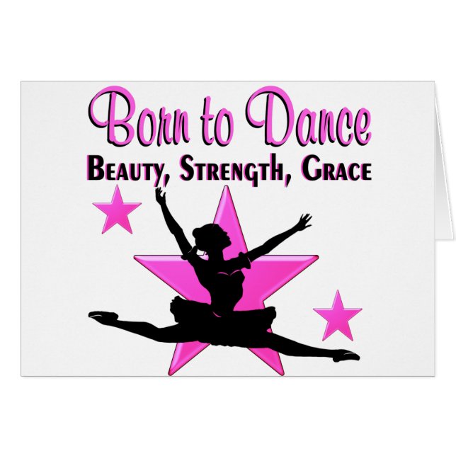 BORN TO DANCE (Front Horizontal)