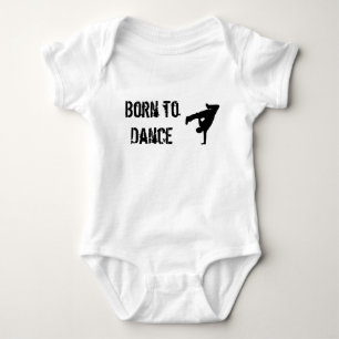 Born to Dance Baby Bodysuit