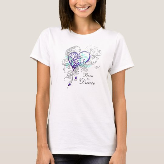 Born to Dance Babydoll T-shirt (customisable)