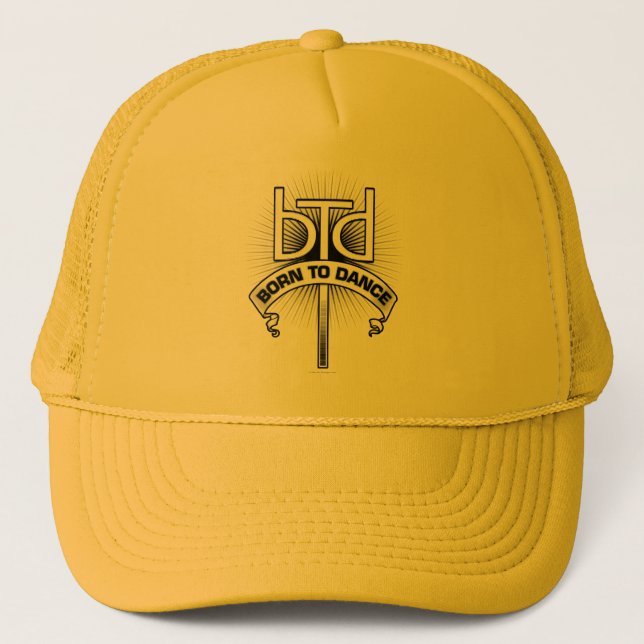 Born To Dance (basic) Trucker Hat (Front)