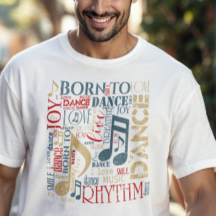 Born to Dance Blue ID277 T-Shirt
