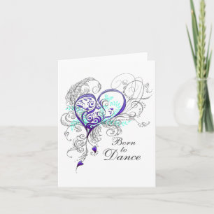 Born to Dance Greeting Card