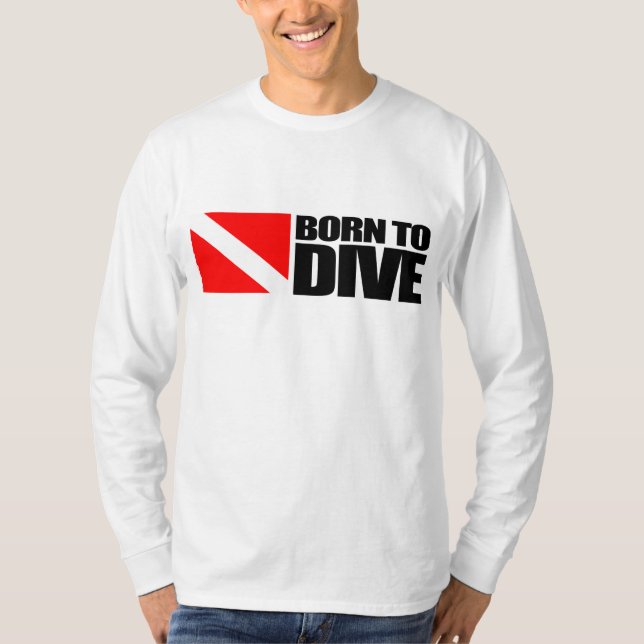 Born To Dive T-Shirt (Front)