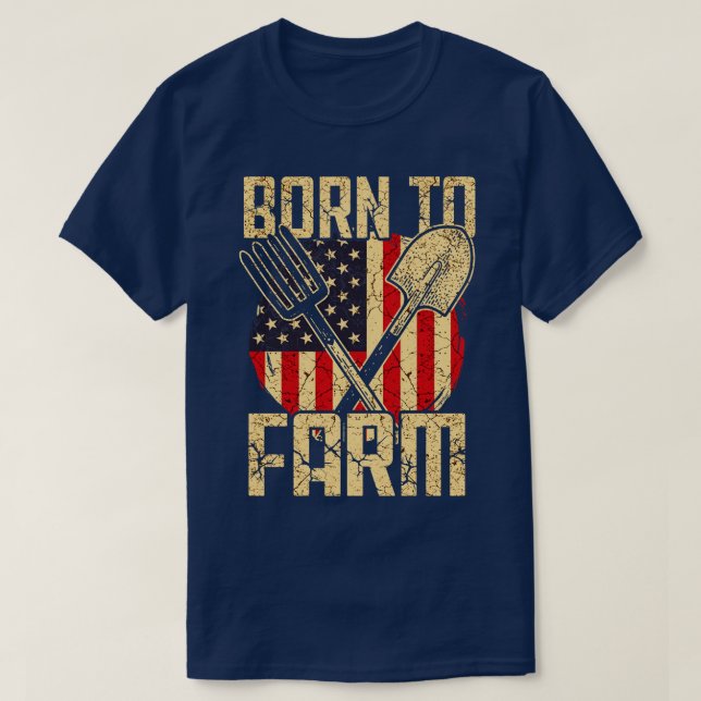 Born to farm 1 T-Shirt (Design Front)