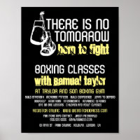 Born To Fight, Boxing Club, Boxing Trainer Advert