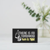 Born To Fight, Boxing Club, Boxing Trainer Business Card (Standing Front)