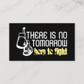 Born To Fight, Boxing Club, Boxing Trainer Business Card (Front)