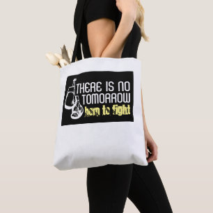 Born To Fight, Boxing Gloves Tote Bag