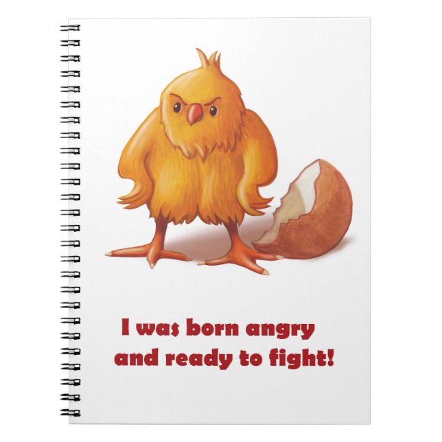 Born to Fight Notebook (Front)