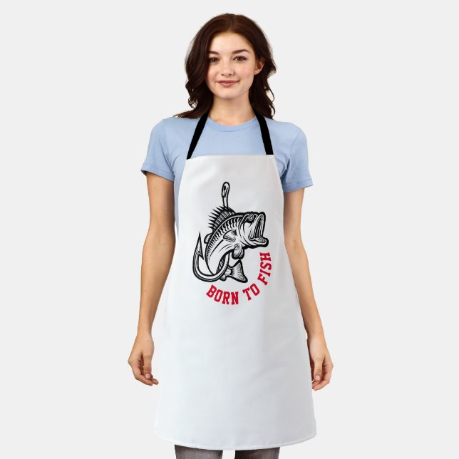 Born To Fish Apron (Worn)