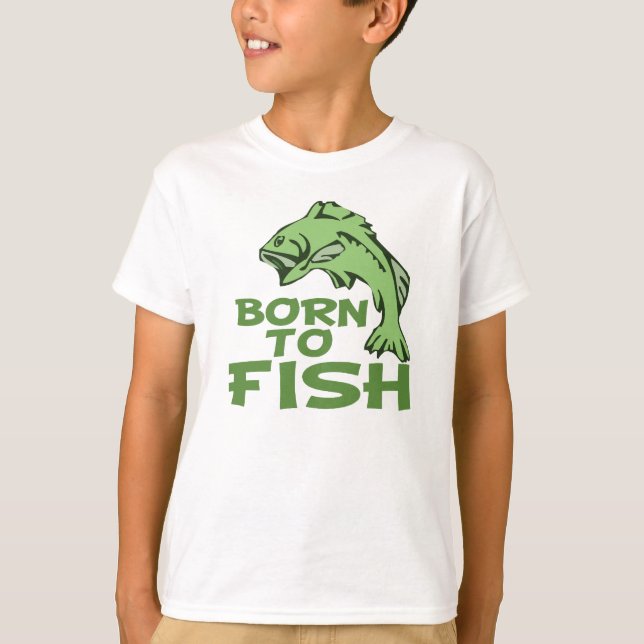 Born to Fish for Bass T-Shirt (Front)