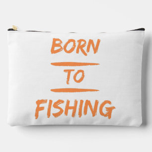 born to fishing accessory pouch