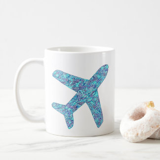 "Born To Fly" Aeroplane  Coffee Mug