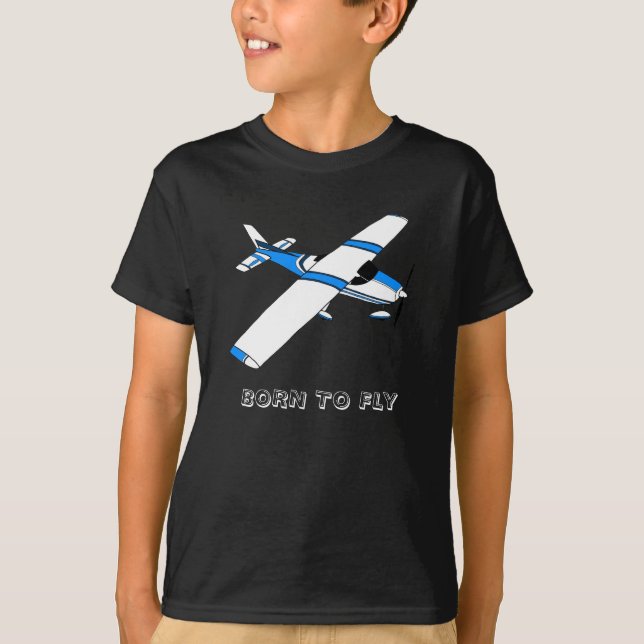 BORN TO FLY Boys' T-shirt (Front)