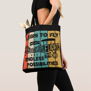 Born To Fly Tote Bag