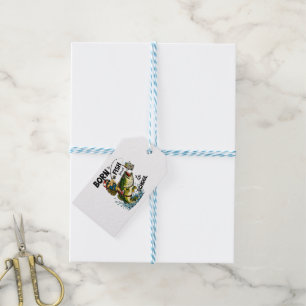 Born to Go Fishing Forced to Go to School Gift Tags