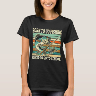 Born To Go Fishing Marlin T-Shirt