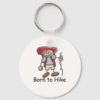 Born to Hike gifts. Key Ring