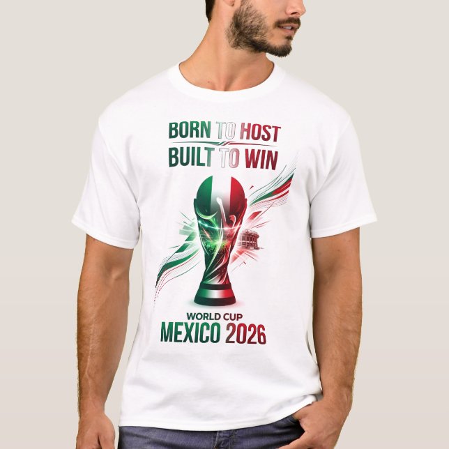 Born to Host Built to Win T-Shirt (Front)