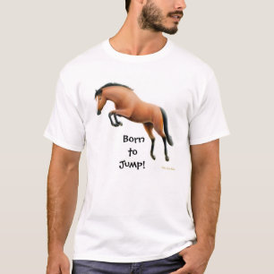 Born to Jump Equestrian T-Shirt