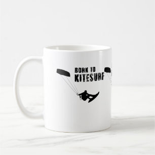 BORN TO KITESURF COFFEE MUG