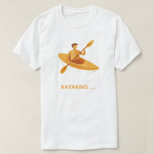 Born to Paddle Kayak Adventure Graphic T-Shirt