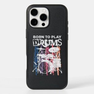 Born To Play Drums Drumming Rock Music Band Drumme