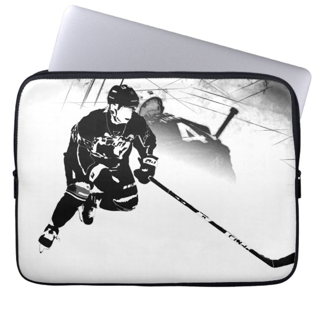 Born to Play! - Hockey Players   Laptop Sleeve (Front)