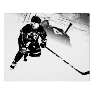 Born to Play! - Hockey Players  Poster