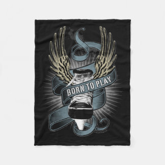Born To Play II Fleece Blanket